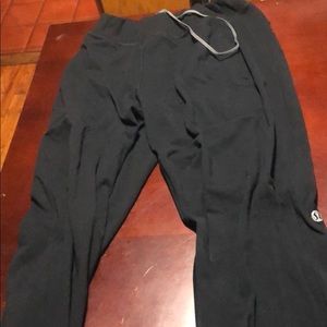 Men’s L Lululemon Sweat pants Black